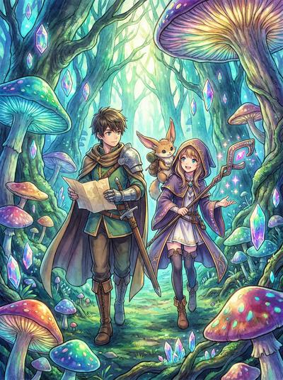 蜜芽动漫-魔法森林探险记